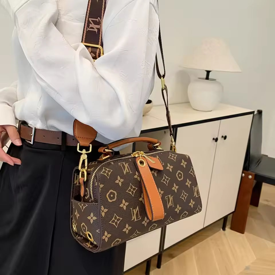 Louis Vuitton Cluny Top Handle NM Bag Monogram Canvas Mini