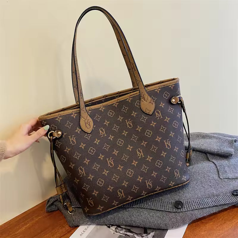 Louis Vuitton Pallas Tote Monogram Canvas with Leather