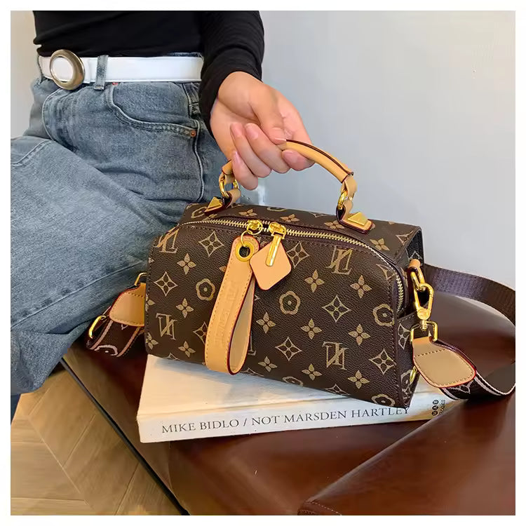 Louis Vuitton Cluny Top Handle NM Bag Monogram Canvas Mini