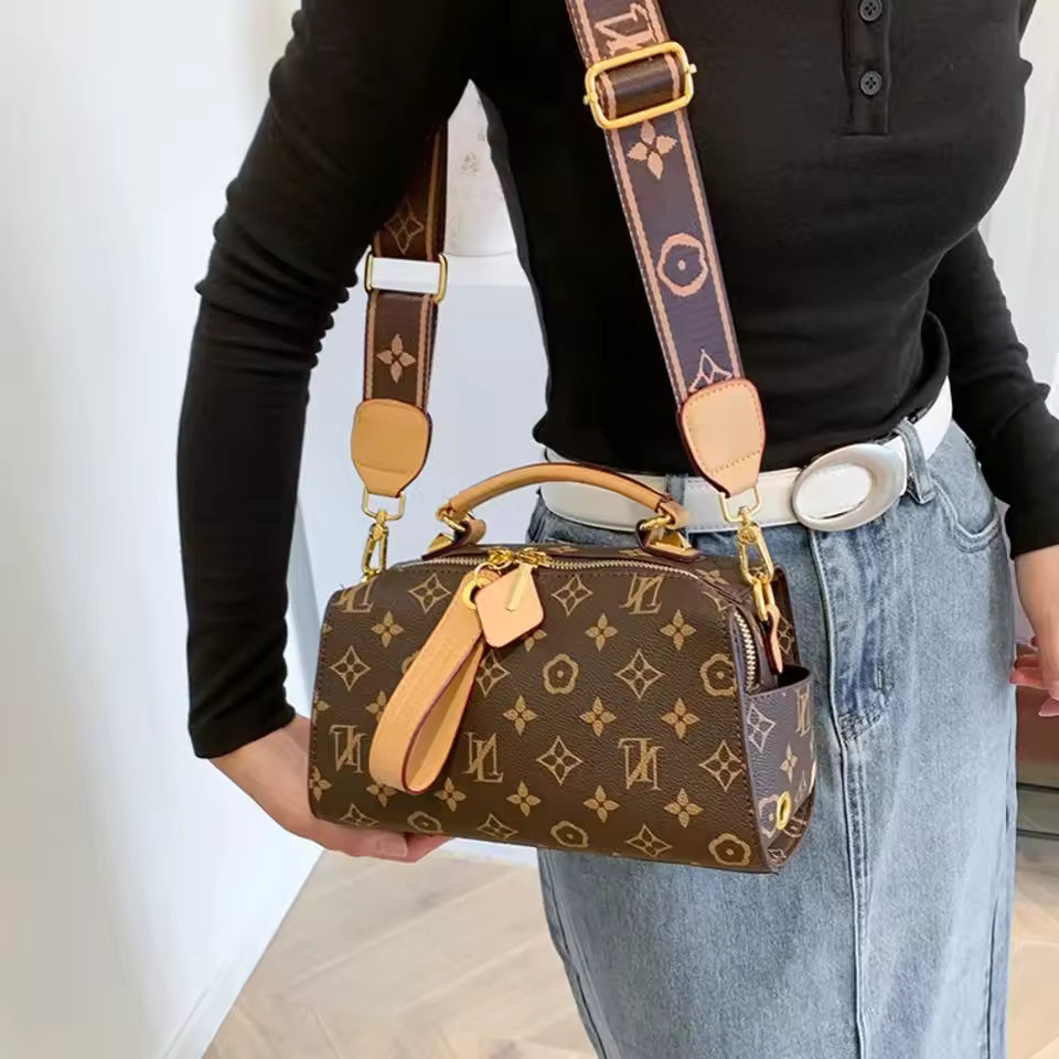 Louis Vuitton Cluny Top Handle NM Bag Monogram Canvas Mini