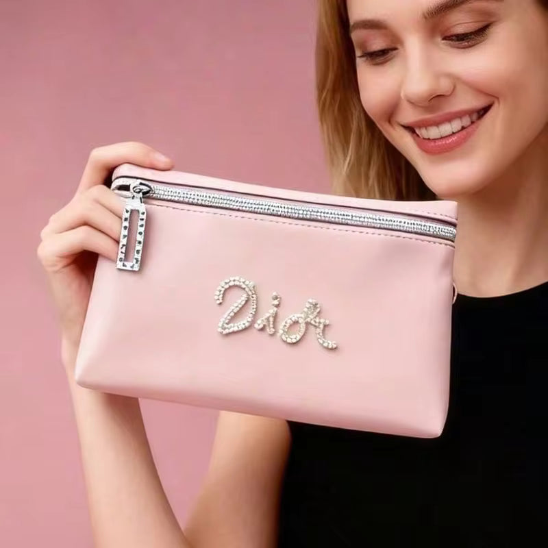 Dior Beauty Pink Cosmetic Pouch