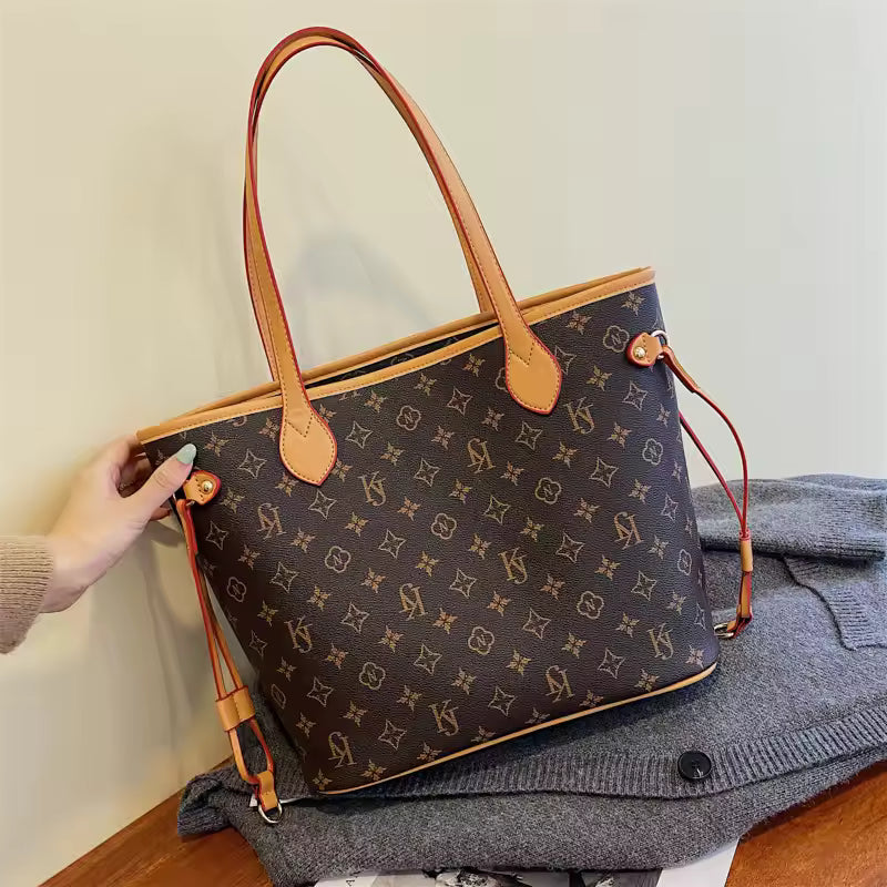 Louis Vuitton Pallas Tote Monogram Canvas with Leather