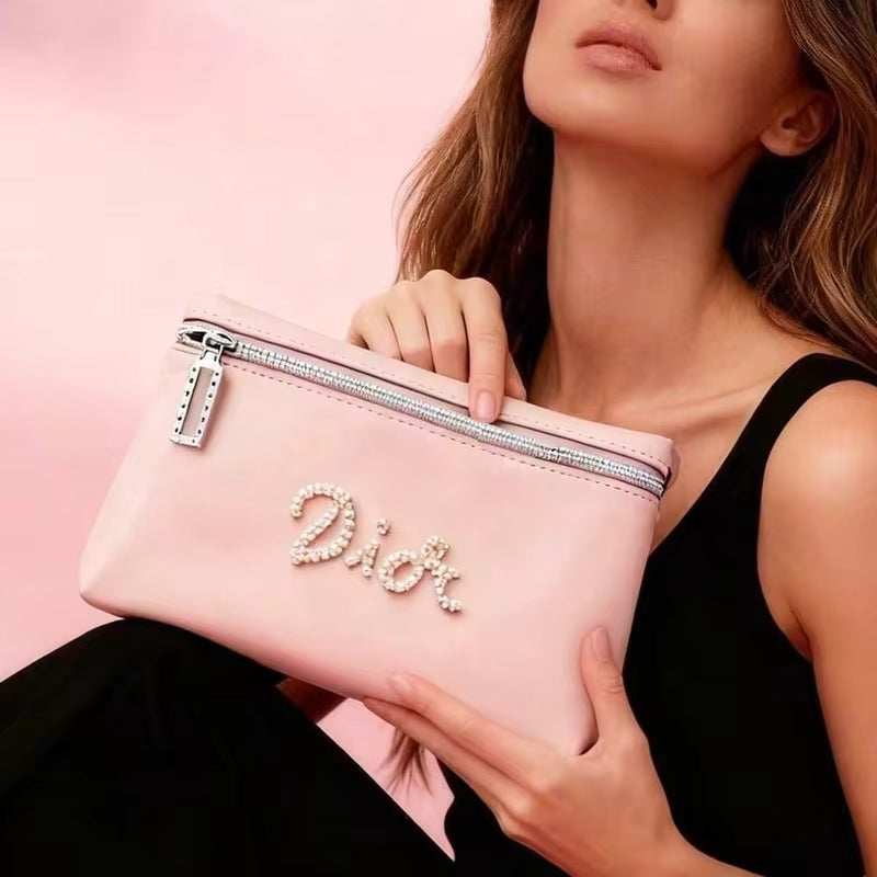 Dior Beauty Pink Cosmetic Pouch