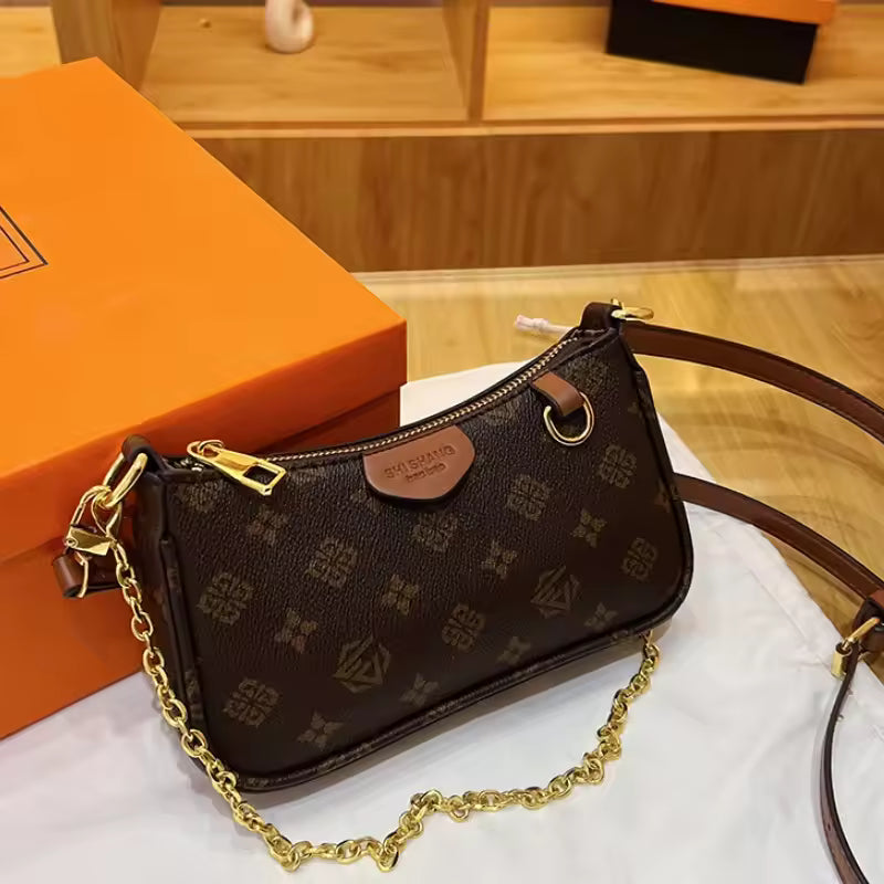 Louis Vuitton Delightful Pochette Monogram Canvas Mini