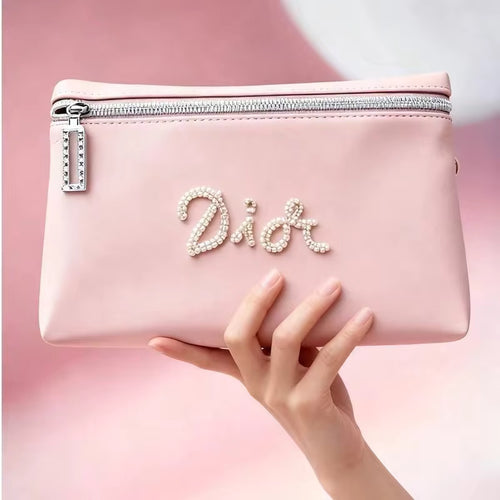 Dior Beauty Pink Cosmetic Pouch