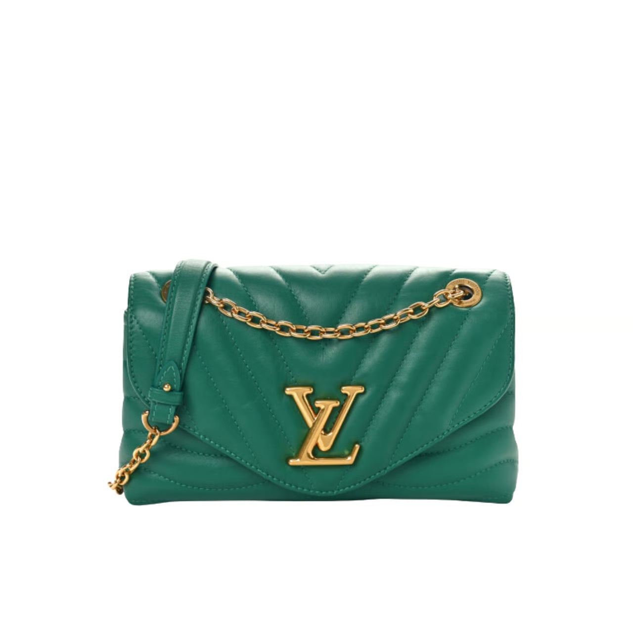 Louis Vuitton New Wave Chain 24Cm Green M58664, Designer Handbags, Womens Purse, luxury bags